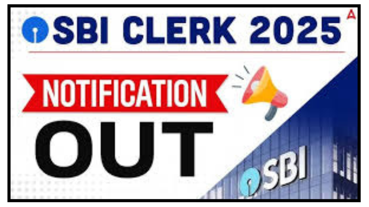SBI Clerk 2025 Notification